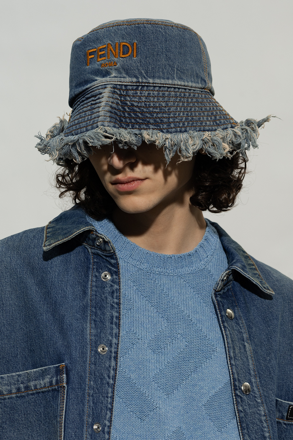 Fendi bucket discount hat blue